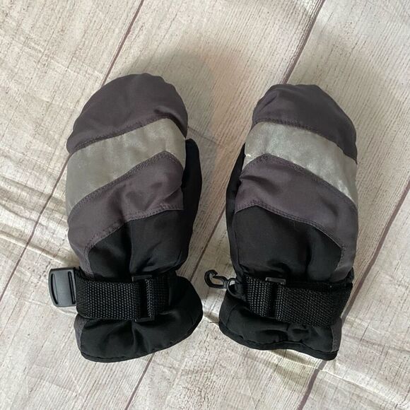 Thermosoft insulation 40 gram youth kids winter mittens S - Picture 1 of 8